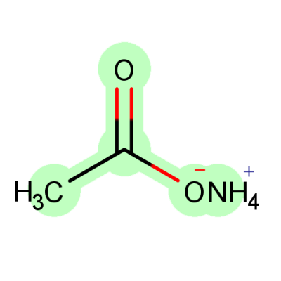 آمونیوم استات (Extra Pure-Glass)  نوترون  گرید آزمایشگاهی 1 کیلوگرم