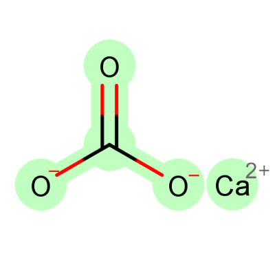 کلسیم کربنات (Extra Pure-Glass)  نوترون  گرید آزمایشگاهی 1 کیلوگرم