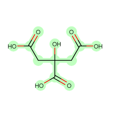 سیتریک اسید خشک (USP-Glass)  نوترون  گرید آزمایشگاهی 1 کیلوگرم