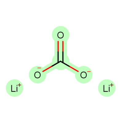 لیتیوم کربنات (Extra Pure-Glass)  نوترون  گرید آزمایشگاهی 100 گرم