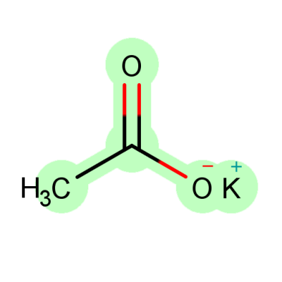 پتاسیم استات (Extra Pure-Glass)  نوترون  گرید آزمایشگاهی 1 کیلوگرم