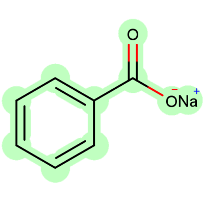 سدیم بنزوات (USP-Glass)  نوترون  گرید آزمایشگاهی 500 گرم