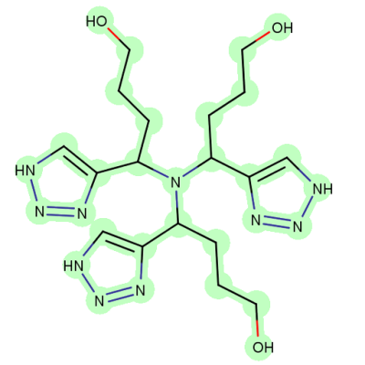 تریس(3-هیدروکسی پروپیل تری آزولیل متیل)آمین  مرک  گرید آزمایشگاهی 100 میلی گرم